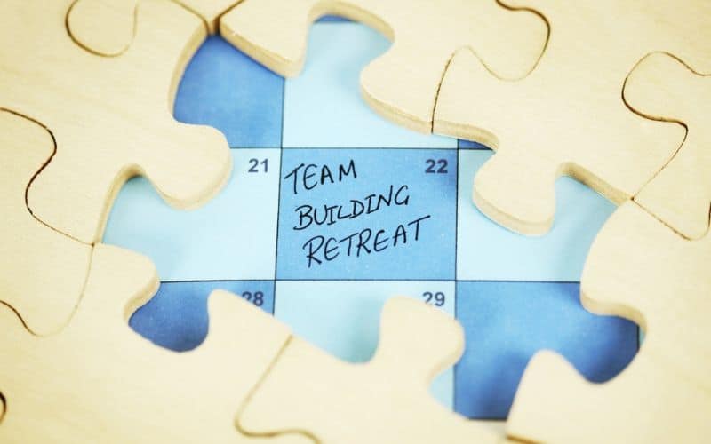 Team building retreat